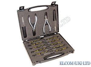Elimistat® Plier, Cutter, Tweezers & Screwdrivers Tool Kit (14 Piece)
