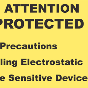 ESD Protected Area Sign